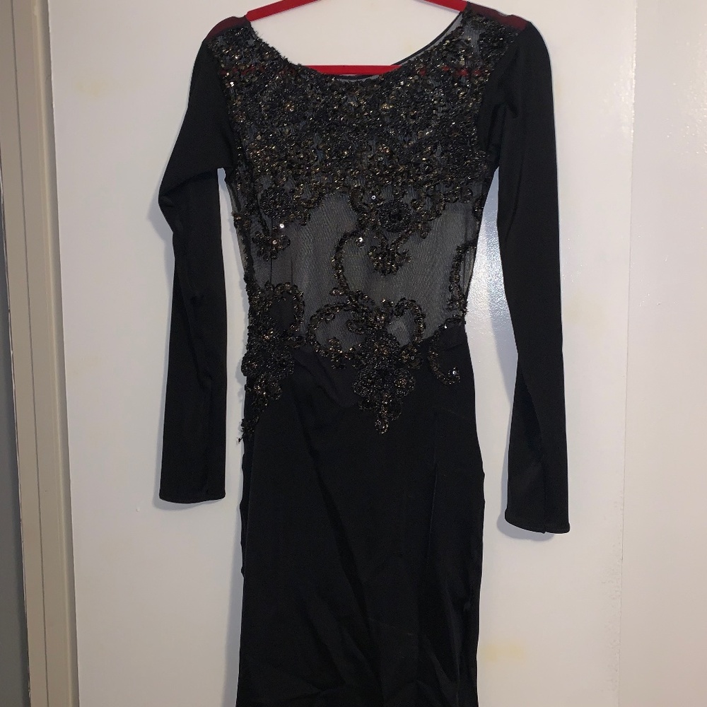 Black Custom Made Dress